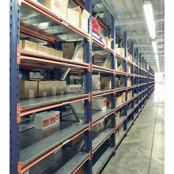 Полочные металлические стеллажи